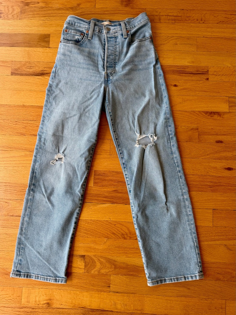 Levi’s women’s ribcage straight ankle